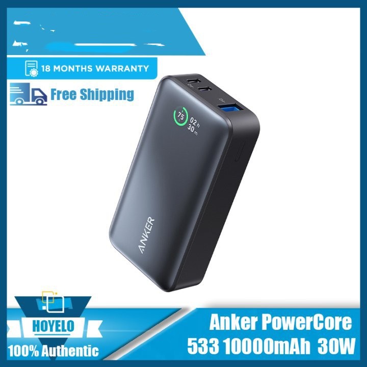 Large Capacity Power Bank with Digital Display