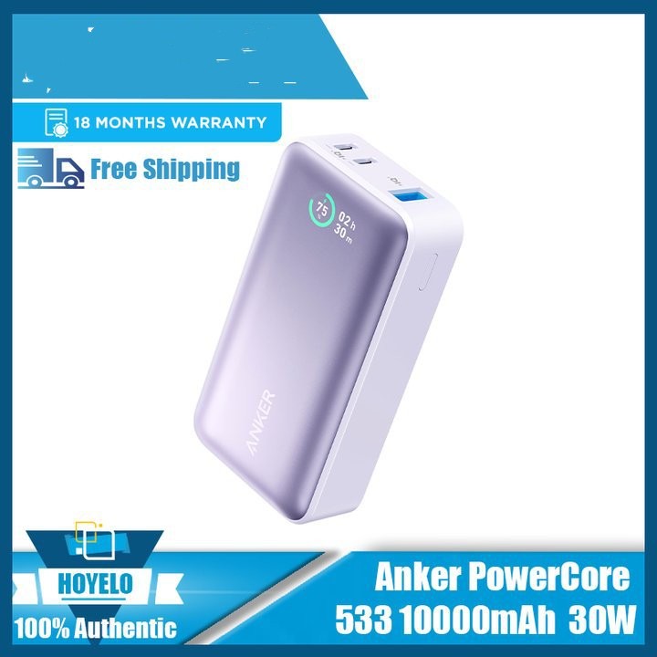 Large Capacity Power Bank with Digital Display