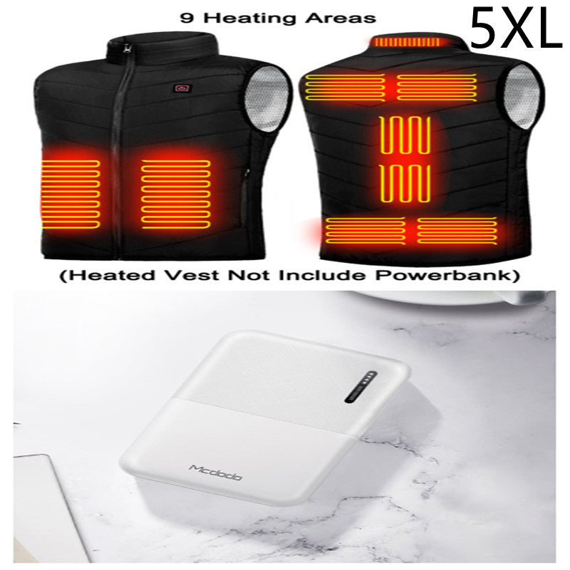 Power Bank Heating Vest – Portable Heated Vest
